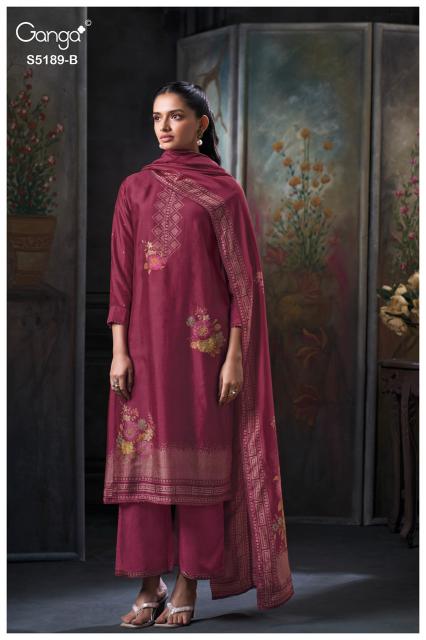 Ganga evyra 5189 textile zone wholesale dress chudidhar catalog